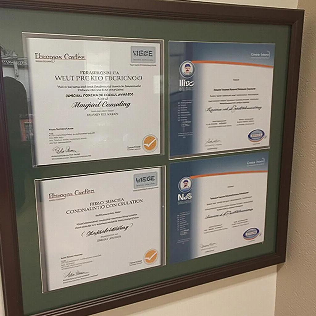 Certificaciones y premios