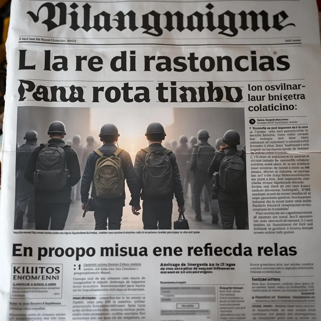 Artículo periódico inmigración